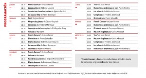 Programación-Les Avant-Premières 2012 (1)