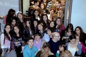 Fans entrando